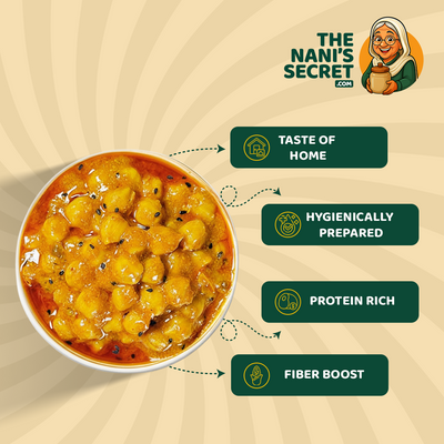 The Nani’s Secret Chana Achar (Chickpea Pickle)