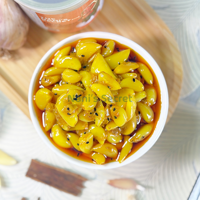 Desi Lahsan Achar (Garlic Pickle)