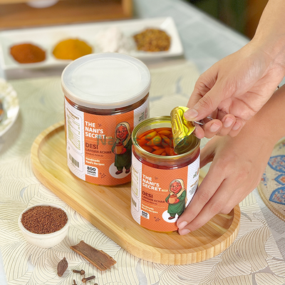Desi Lahsan Achar (Garlic Pickle)