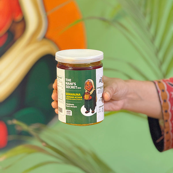 The Nani’s Secret Sohanjna Lahsan Achar (Moringa Garlic)