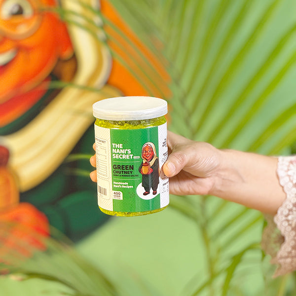 The Nani’s Secret Green Chutney (Mint & Mango)