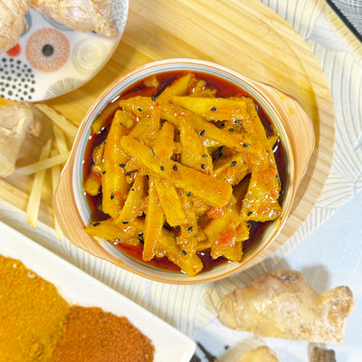 The Nani’s Secret Adrak Achar (Ginger Pickle)