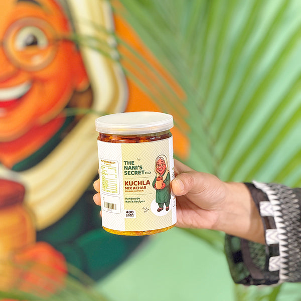 The Nani’s Secret Kuchla Mix Achar (Crushed Mix Pickle)