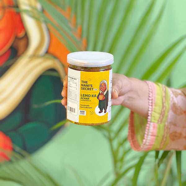 The Nani’s Secret Lemo Ka Achar (Lemon Pickle)