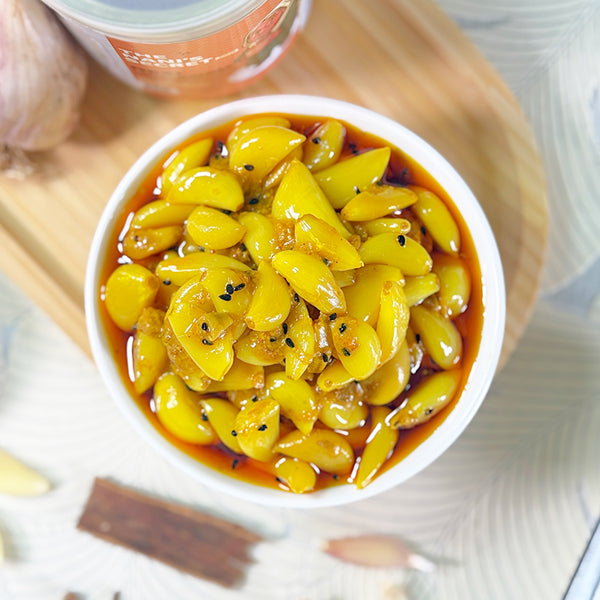 The Nani’s Secret Desi Lahsan Achar (Garlic Pickle)